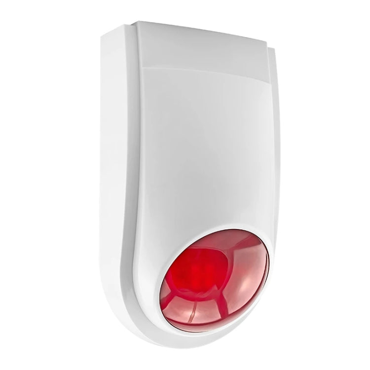 ไซเรนกลางแจ้งพร้อมไฟฉายสีแดง สามารถใช้ไฟ 1.2A 12V เป็นแบตเตอรี่สำรองได้, PA-100, PA-100 Red