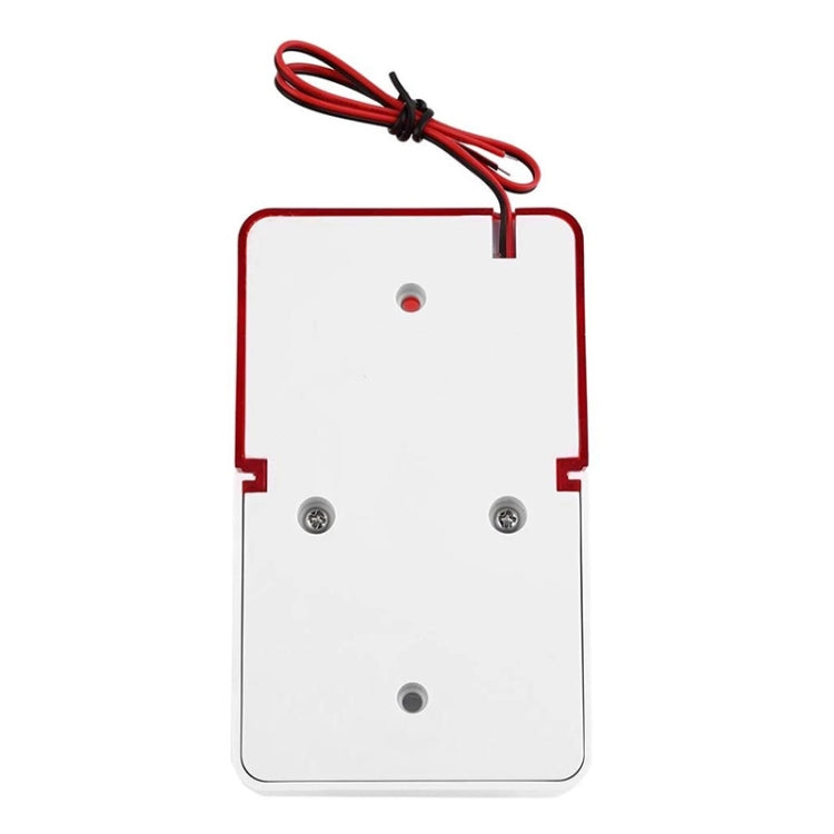 ไซเรน Strobe สีแดงแบบมีสายขนาดเล็กสำหรับสัญญาณกันขโมย, Mini