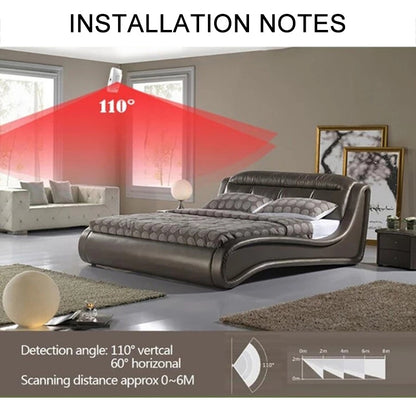 PK-210PR แบบมีสายอินฟราเรดมุมกว้าง PIR Motion Sensor เครื่องตรวจจับอินฟราเรดนาฬิกาปลุก, PK-210PR Infrared Detector