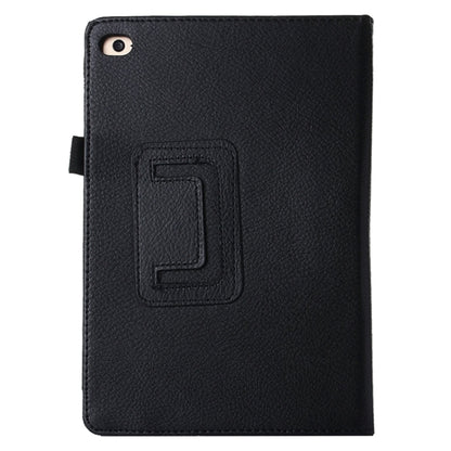 เคสหนัง PU แบบพลิกแนวนอนเนื้อลิ้นจี่พร้อมที่วางสำหรับ iPad mini 4, For iPad mini 4
