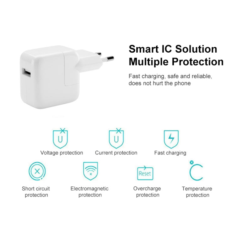 5V 2A คุณภาพสูง EU Plug USB Charger Adapter