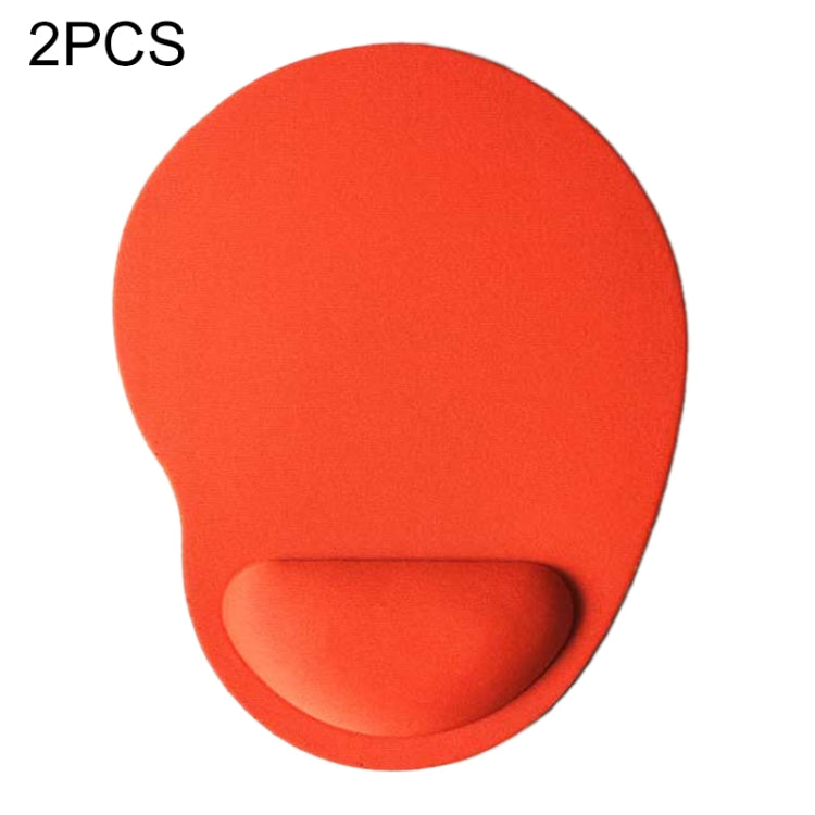 แผ่นรองเมาส์ส่วนที่เหลือข้อมือเจลผ้า 2 ชิ้น, Cloth Gel, Foot shape, Foot shape Cloth Gel