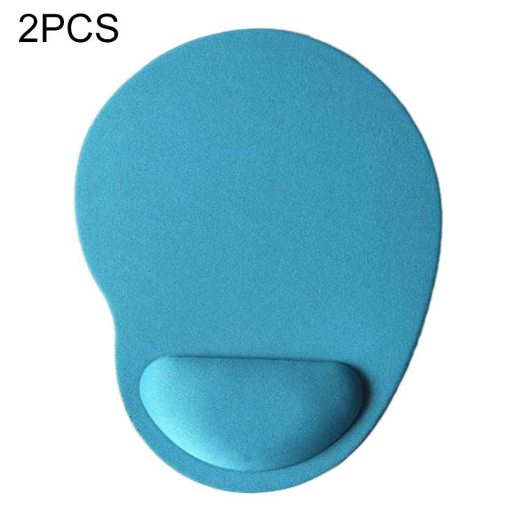 แผ่นรองเมาส์ส่วนที่เหลือข้อมือเจลผ้า 2 ชิ้น, Cloth Gel, Foot shape, Foot shape Cloth Gel
