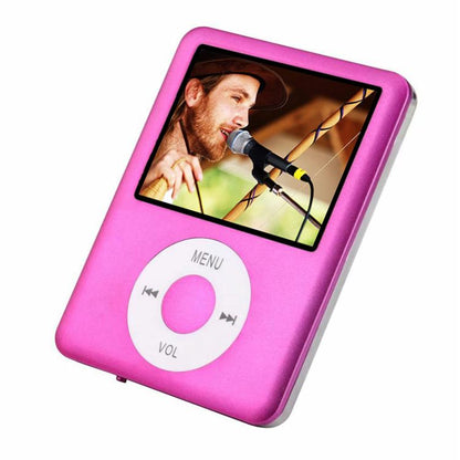 เครื่องเล่น MP4 หน้าจอ TFT ขนาด 1.8 นิ้ว พร้อมช่องเสียบการ์ด TF, รองรับเครื่องบันทึก, วิทยุ FM, E-Book และปฏิทิน