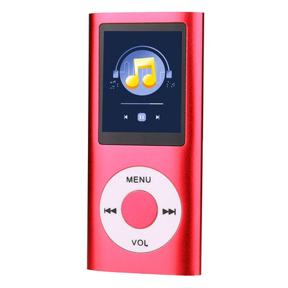 เครื่องเล่น MP4 โลหะหน้าจอ TFT ขนาด 1.8 นิ้ว พร้อมช่องเสียบการ์ด TF รองรับเครื่องบันทึก วิทยุ FM E-Book และปฏิทิน, MP4 Player