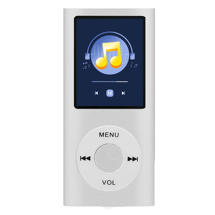 เครื่องเล่น MP4 โลหะหน้าจอ TFT ขนาด 1.8 นิ้ว พร้อมช่องเสียบการ์ด TF รองรับเครื่องบันทึก วิทยุ FM E-Book และปฏิทิน, MP4 Player