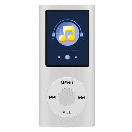 เครื่องเล่น MP4 โลหะหน้าจอ TFT ขนาด 1.8 นิ้ว พร้อมช่องเสียบการ์ด TF รองรับเครื่องบันทึก วิทยุ FM E-Book และปฏิทิน, MP4 Player