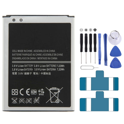 แบตเตอรี่ลิเธียมไอออนแบบรีชาร์จขนาด 1900mAh สำหรับ Galaxy S4 mini / i9195, Neutral 1900mAh