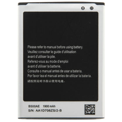 แบตเตอรี่ลิเธียมไอออนแบบรีชาร์จขนาด 1900mAh สำหรับ Galaxy S4 mini / i9195, Neutral 1900mAh