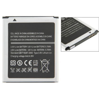 สำหรับ Galaxy SIII mini/i8190 1500 mAh Li - Ion แบตเตอรี่, Neutral 1500mAh
