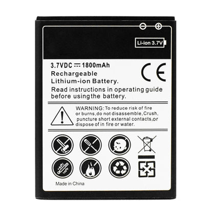 สำหรับ Galaxy S2 / i9100 1800mAh แบตเตอรี่ลิเธียมไอออนแบบรีชาร์จ, Neutral 1800mAh
