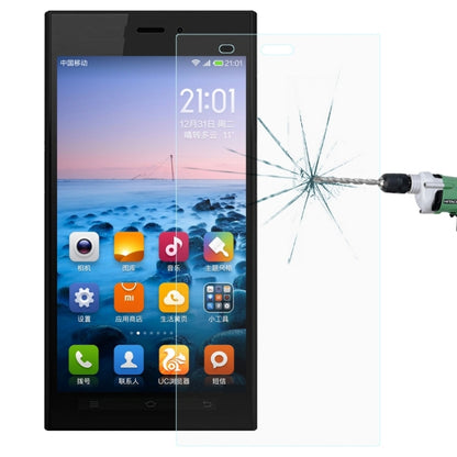 สำหรับ Xiaomi MI3 0.26mm 9H + ความแข็งพื้นผิว 2.5D ฟิล์มกระจกนิรภัยป้องกันการระเบิด, For Xiaomi Mi 3 (1 PC)