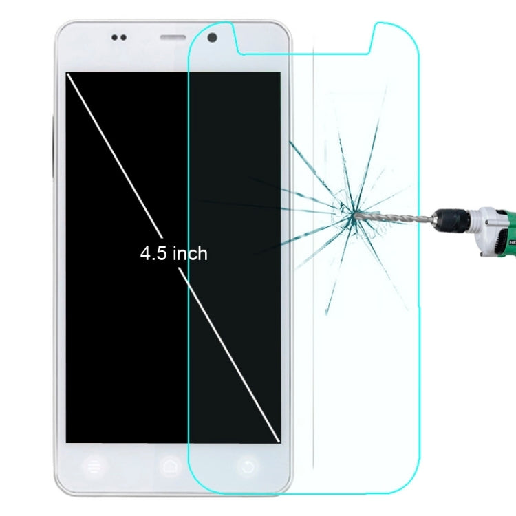 ฟิล์มกระจกนิรภัยป้องกันการระเบิดสากลขนาด 0.26 มม. 4.5 นิ้ว, 4.5 inch Universal(1 PC)