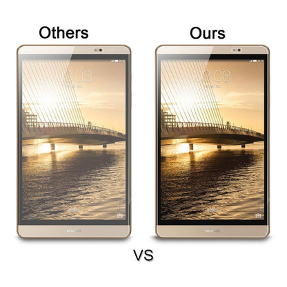 0.4mm 9H ความแข็งพื้นผิวฟิล์มกระจกนิรภัยป้องกันการระเบิดสำหรับ Huawei MediaPad M2 8.0, For M2 8.0