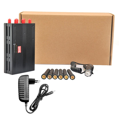 GSM / CDMA / DCS / PCS / 3G / 4G / LOJACK เครื่องตัดสัญญาณโทรศัพท์มือถือ / Jammer / Isolator, ความครอบคลุม: 20 เมตร (JAX-121A-6A), GSM / CDMA / DCS / PCS / 3G / 4G / LOJACK
