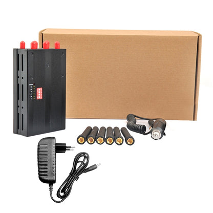 GSM / CDMA / DCS / PCS / 3G / Wifi / GPS / LOJACK เครื่องตัดสัญญาณโทรศัพท์มือถือ / Jammer / Isolator ความครอบคลุม: 20 เมตร (JAX-121A-6C), GSM / CDMA / DCS / PCS / 3G / Wifi / GPS / LOJACK