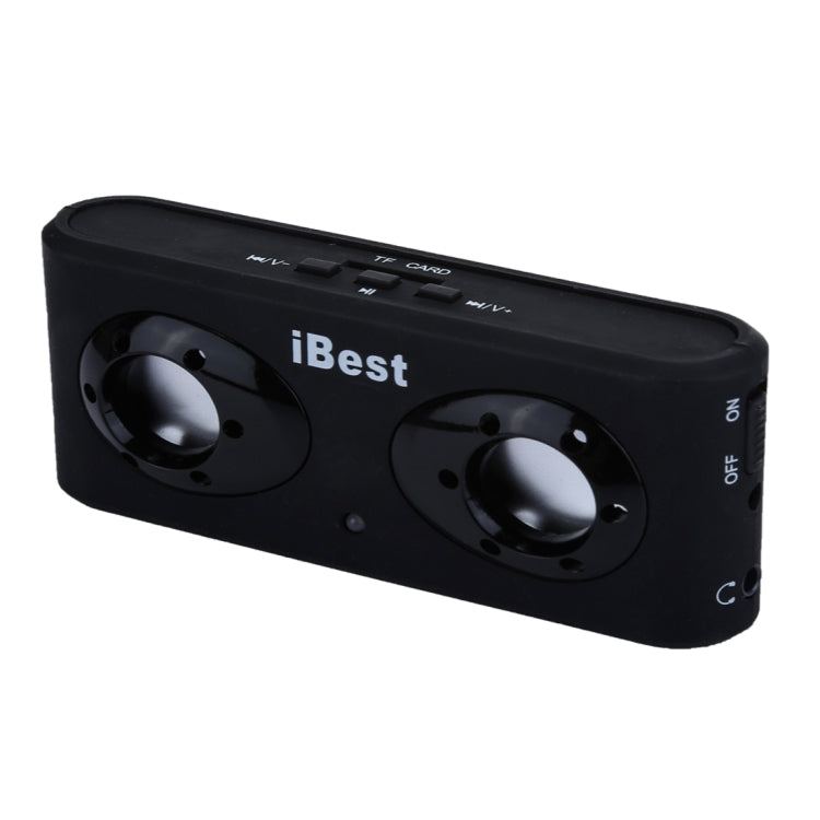 iBest ลำโพงสเตอริโอแบบพกพาแบบชาร์จไฟได้