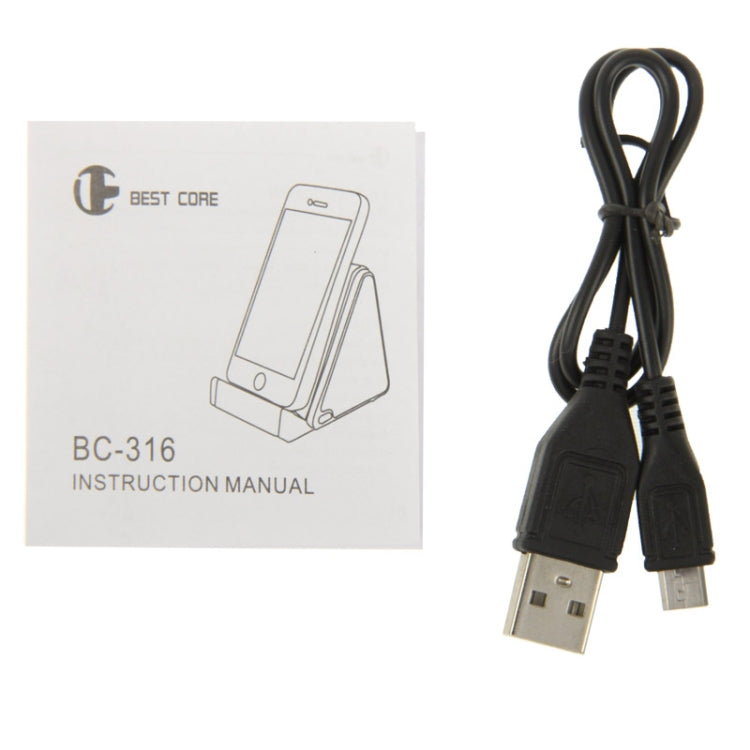 Wireless Magic Audio ขยายที่วางลำโพงเหนี่ยวนำสำหรับ iPhone 5 และ 5S และ 5C / 4 และ 4S (สีดำ)