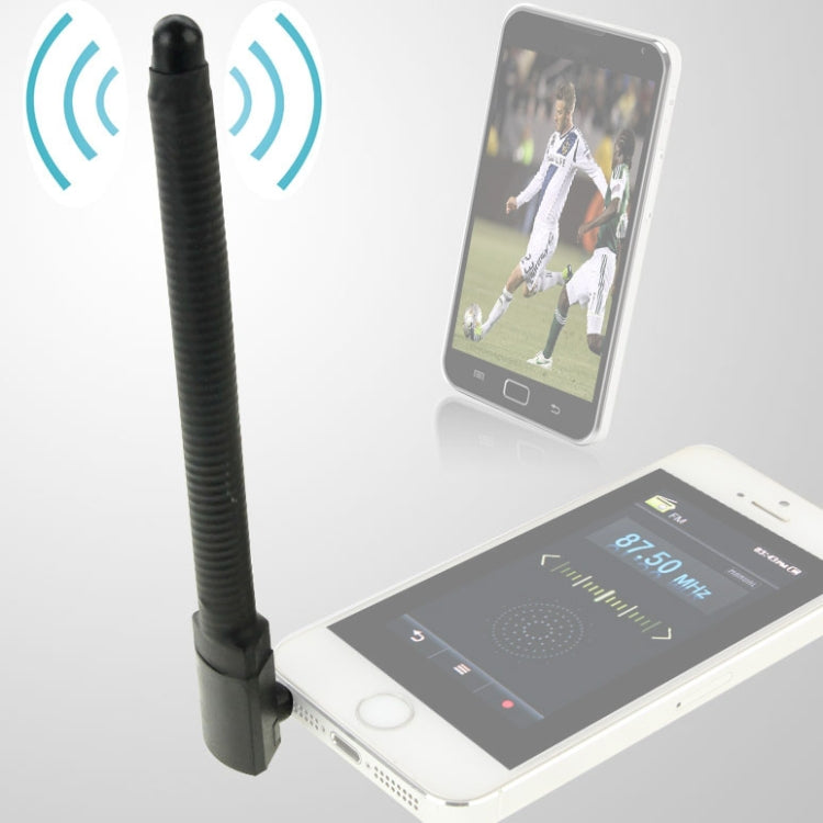 คุณภาพสูง 6dBi 3.5 มม. ดัดสไตล์มือถือ FM และเสาอากาศทีวี, 6dBi 3.5mm