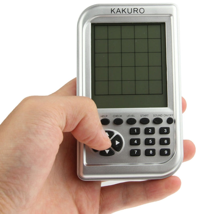 5 x 5 เกมอิเล็กทรอนิกส์ Kakuro เครื่อง Squared หน้าจอขนาดใหญ่, Nine Palaces Sudoku Game Machine