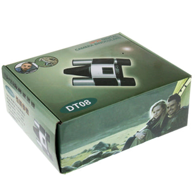 10×25มม. 5 ใน 1 (กล้องสองตา + กล้องวิดีโอ + กล้องดิจิตอล + PC Cam + เครื่องอ่านการ์ด TF) กล้องส่องทางไกลกล้องดิจิตอล มุมมองภาพ: 101ม./1000ม. ขนาด: 135 × 100 × 24มม., 10X25