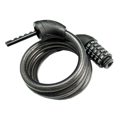 แถบล็อคลวดเหล็กจักรยานรถจักรยานยนต์ 5 หลัก, 5 Digits Steel Wire Lock