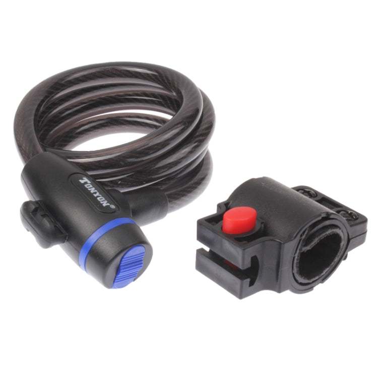 ชุดล็อคจักรยานรักษาความปลอดภัยสายทองแดง, With Bicycle Lock  Key