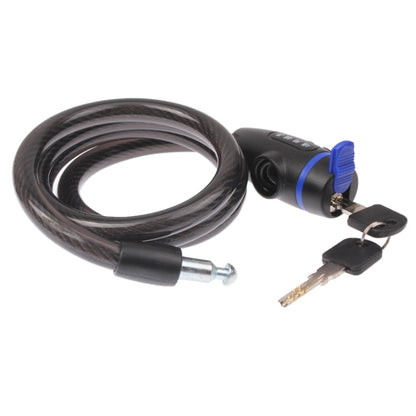 ชุดล็อคจักรยานรักษาความปลอดภัยสายทองแดง, With Bicycle Lock  Key
