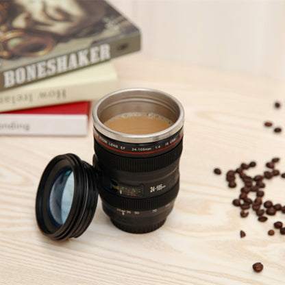 400ML เลนส์กล้องถ้วยแก้ว Caniam EF 24-105 มม.F4 ถ้วยกาแฟนมเป็นของขวัญ, 400ML, Camera Lens Cup