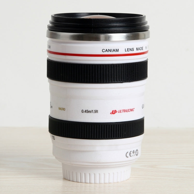400ML เลนส์กล้องถ้วยแก้ว Caniam EF 24-105 มม.F4 ถ้วยกาแฟนมเป็นของขวัญ, 400ML, Camera Lens Cup