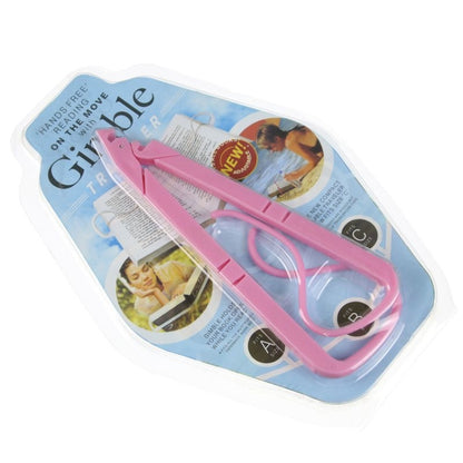 ที่วางหนังสืออ่านหนังสือแบบแฮนด์ฟรี Gimble สำหรับใช้ในบ้าน / ท่องเที่ยว (จัดส่งสีแบบสุ่ม), Hands Free Book Holder