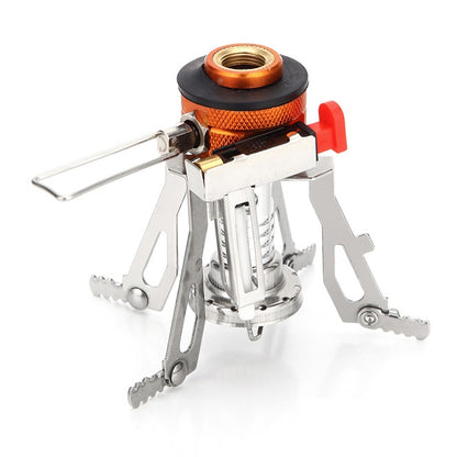 เตาแก๊สสแตนเลสขนาดเล็กแบบพกพากลางแจ้งแบบพกพา, Mini Stainless