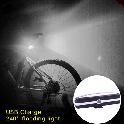 RPL-2266 5 โหมด 100LM USB ชาร์จจักรยาน COB LED ไฟท้าย, RPL-2266(White Light)