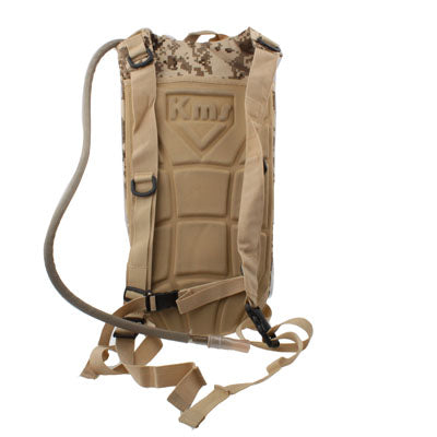 กระเป๋าเป้ถุงน้ำไนลอน Duffel 2.5 ลิตรพร้อมสายยาง/ถุงน้ำ, 2.5L