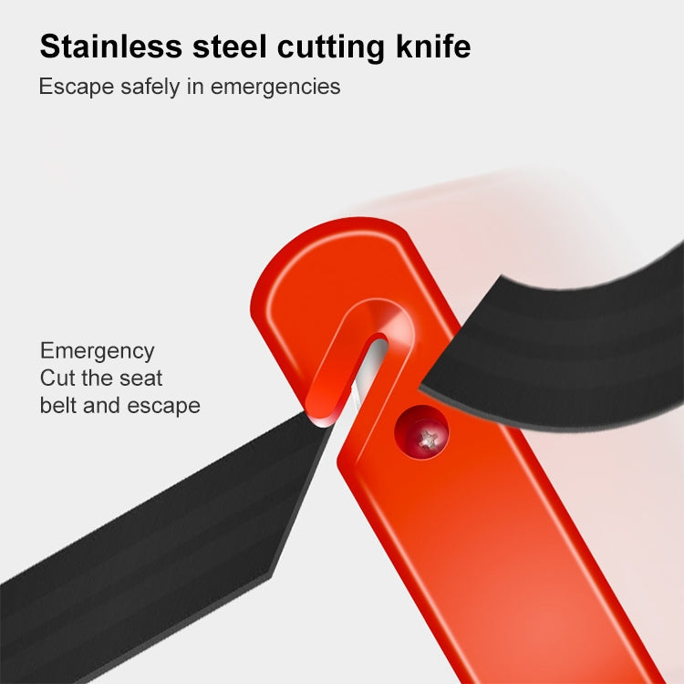 แบบพกพามัลติฟังก์ชั่นค้อนฉุกเฉินอัตโนมัติเครื่องมือหนีค้อนชีวิต, Emergency Hammer