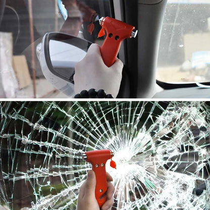 แบบพกพามัลติฟังก์ชั่นค้อนฉุกเฉินอัตโนมัติเครื่องมือหนีค้อนชีวิต, Emergency Hammer
