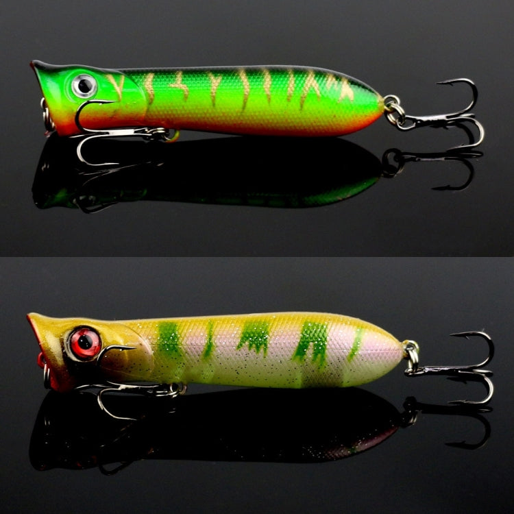 8 ซม. ปากกุ้งประเภทน้ำผิว Popper Lure ตีคลื่นน้ำปีนเหยื่อตกปลา, การจัดส่งสีแบบสุ่ม, 8cm Shrimp Mouth Type