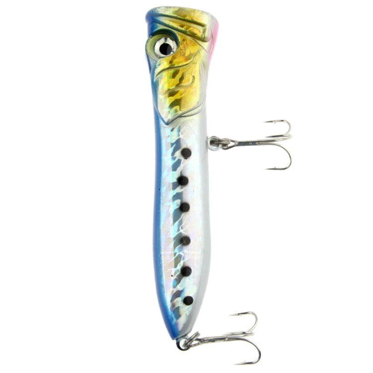 ปากกุ้งประเภทน้ำผิว Popper Lure ตีคลื่นน้ำปีนเหยื่อตกปลา, การจัดส่งสีแบบสุ่ม, Shrimp Mouth Type