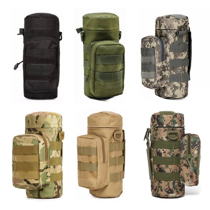 กระเป๋าทรงกาต้มน้ำทั่วไปแบบปรับได้แบบพกพา, Camouflage Kettle, Black