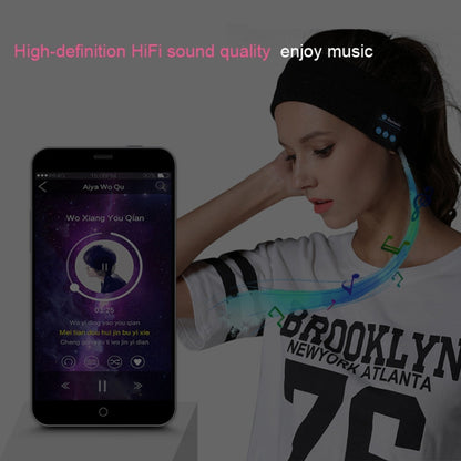 My-Call Bluetooth V5.0 Headsfree Sport ที่คาดผมสำหรับฟังเพลงสำหรับ iPhone 6 & 6s / iPhone 5 & 5S / iPhone 4 & 4S และอุปกรณ์ Bluetooth อื่น ๆ, usic Headwear Black, Music Headwear Dark Gray, Music Headwear Grey