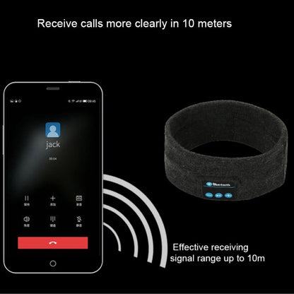 My-Call Bluetooth V5.0 Headsfree Sport ที่คาดผมสำหรับฟังเพลงสำหรับ iPhone 6 & 6s / iPhone 5 & 5S / iPhone 4 & 4S และอุปกรณ์ Bluetooth อื่น ๆ, usic Headwear Black, Music Headwear Dark Gray, Music Headwear Grey