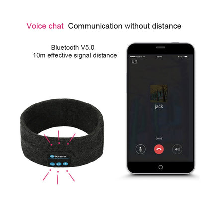 My-Call Bluetooth V5.0 Headsfree Sport ที่คาดผมสำหรับฟังเพลงสำหรับ iPhone 6 & 6s / iPhone 5 & 5S / iPhone 4 & 4S และอุปกรณ์ Bluetooth อื่น ๆ, usic Headwear Black, Music Headwear Dark Gray, Music Headwear Grey