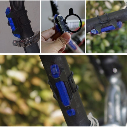 AQY-093 ไฟท้ายจักรยาน LED แบบชาร์จ USB ที่ถอดออกได้