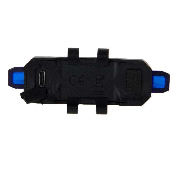 AQY-093 ไฟท้ายจักรยาน LED แบบชาร์จ USB ที่ถอดออกได้