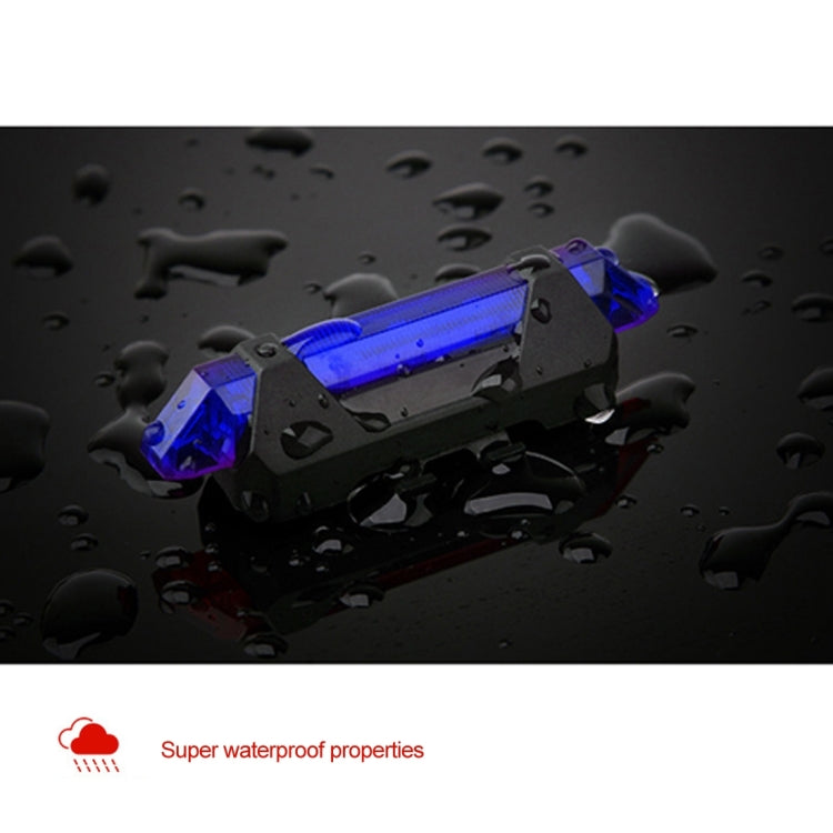 AQY-093 ไฟท้ายจักรยาน LED แบบชาร์จ USB ที่ถอดออกได้