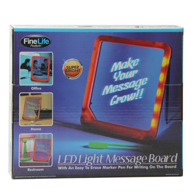 ป้ายเขียนข้อความ Display Light LED Message Board ขนาด 225x200x22 มม, LED Message Board
