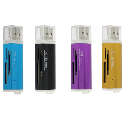2 PCS Multi All in 1 USB 2.0 Micro SD SDHC TF M2 MMC MS PRO DUO เครื่องอ่านการ์ดหน่วยความจำ