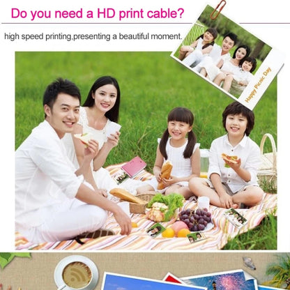 สายต่อเครื่องพิมพ์ USB 2.0 AM ถึง BM ความยาว: 5 ม, Length: 5m