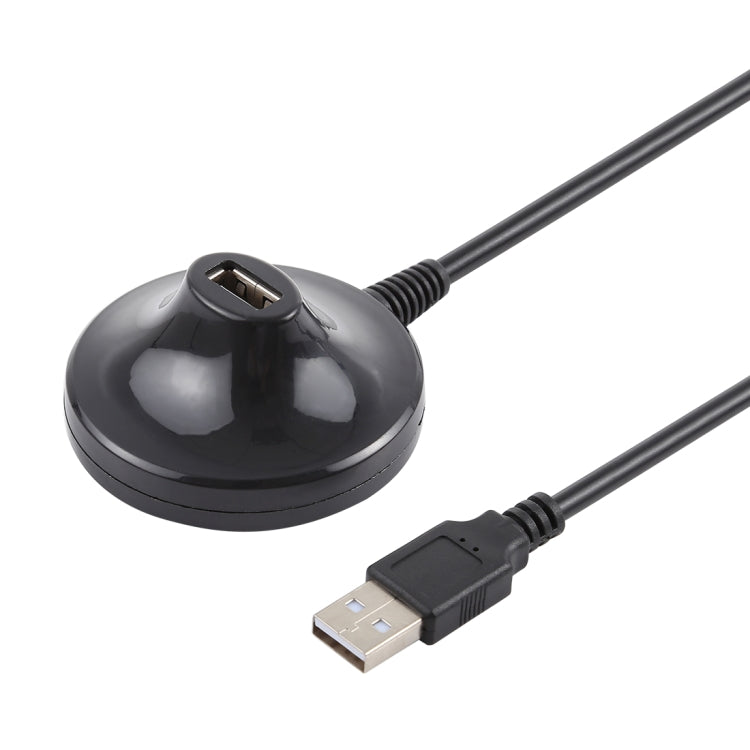 สายต่อ USB 2.0 AM เป็น AF พร้อมฐาน ความยาว: 1.5 ม, With Base 1.5m