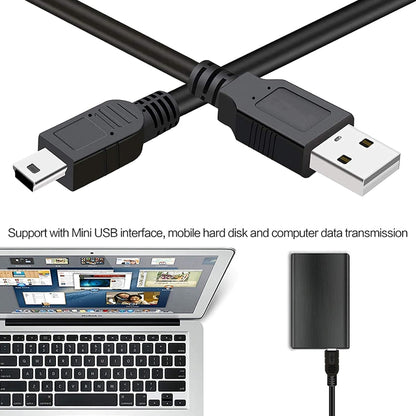 สาย USB 2.0 AM ถึง Mini 5pin USB ความยาว 1.5 ม, USB 2.0 AM to Mini 5Pin